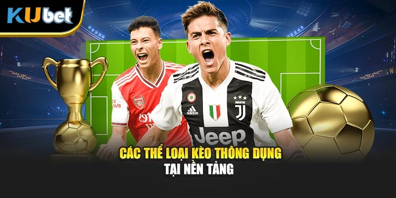 Các thể loại kèo thông dụng tại nền tảng