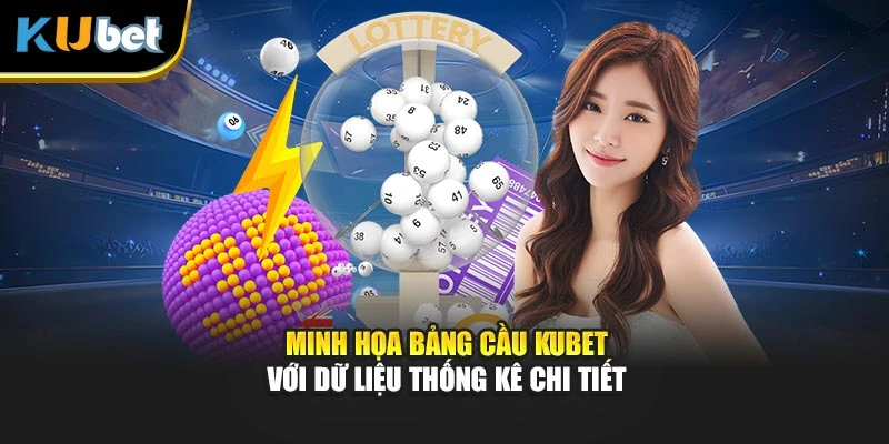 Minh họa bảng cầu Kubet với dữ liệu thống kê chi tiết